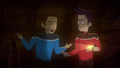 Star Trek: Lower Decks Screencaps "Caves" (S4:E8)