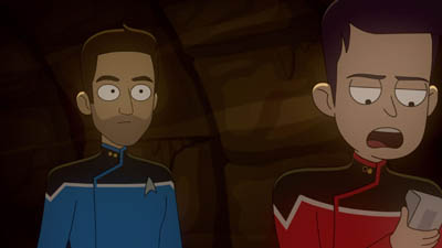 Star Trek: Lower Decks Screencaps "Caves" (S4:E8)