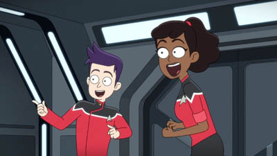 Star Trek: Lower Decks Screencaps "Caves" (S4:E8)