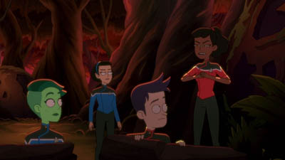 Star Trek: Lower Decks Screencaps "The Inner Fight" (S4:E9)