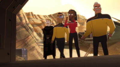 Star Trek: Lower Decks Screencaps "The Inner Fight" (S4:E9)