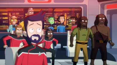 Star Trek: Lower Decks Screencaps "The New Next Generation" (S5:E10)