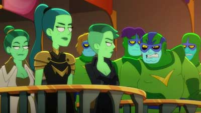 Star Trek: Lower Decks Screencaps "Shades of Green" (S5:E2)