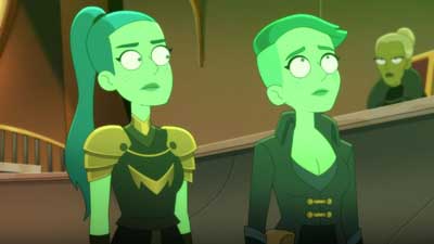Star Trek: Lower Decks Screencaps "Shades of Green" (S5:E2)