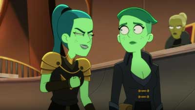 Star Trek: Lower Decks Screencaps "Shades of Green" (S5:E2)