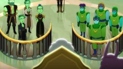 Star Trek: Lower Decks Screencaps "Shades of Green" (S5:E2)