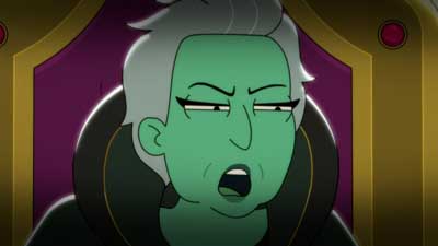 Star Trek: Lower Decks Screencaps "Shades of Green" (S5:E2)