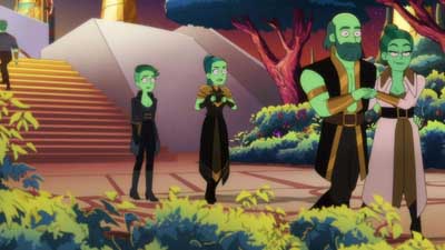 Star Trek: Lower Decks Screencaps "Shades of Green" (S5:E2)