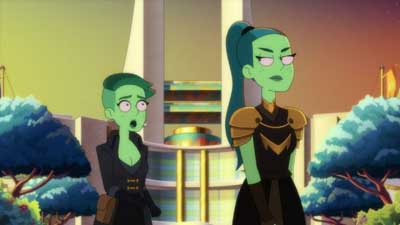 Star Trek: Lower Decks Screencaps "Shades of Green" (S5:E2)