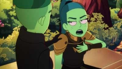Star Trek: Lower Decks Screencaps "Shades of Green" (S5:E2)