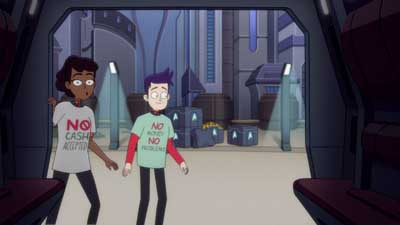 Star Trek: Lower Decks Screencaps "Shades of Green" (S5:E2)