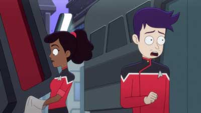 Star Trek: Lower Decks Screencaps "Shades of Green" (S5:E2)