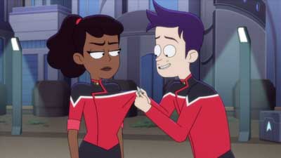 Star Trek: Lower Decks Screencaps "Shades of Green" (S5:E2)