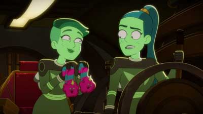 Star Trek: Lower Decks Screencaps "Shades of Green" (S5:E2)
