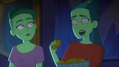 Star Trek: Lower Decks Screencaps "Shades of Green" (S5:E2)