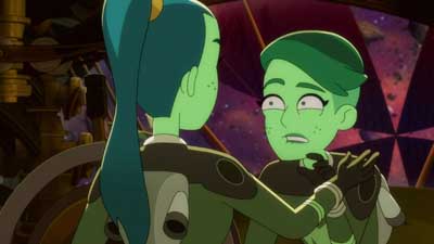 Star Trek: Lower Decks Screencaps "Shades of Green" (S5:E2)