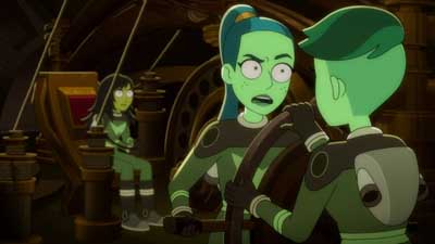 Star Trek: Lower Decks Screencaps "Shades of Green" (S5:E2)