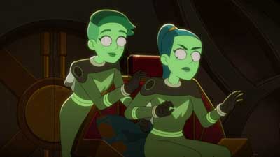 Star Trek: Lower Decks Screencaps "Shades of Green" (S5:E2)