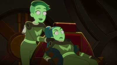 Star Trek: Lower Decks Screencaps "Shades of Green" (S5:E2)