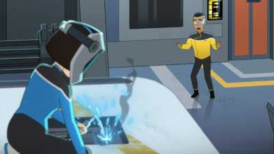 Star Trek: Lower Decks Screencaps "Shades of Green" (S5:E2)
