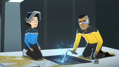 Star Trek: Lower Decks Screencaps "Shades of Green" (S5:E2)