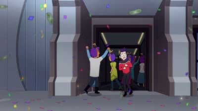 Star Trek: Lower Decks Screencaps "Shades of Green" (S5:E2)
