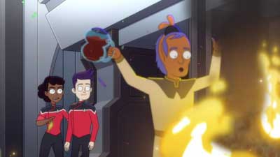 Star Trek: Lower Decks Screencaps "Shades of Green" (S5:E2)
