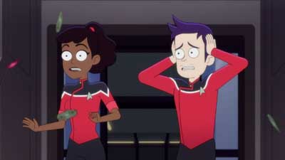 Star Trek: Lower Decks Screencaps "Shades of Green" (S5:E2)