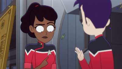 Star Trek: Lower Decks Screencaps "Shades of Green" (S5:E2)