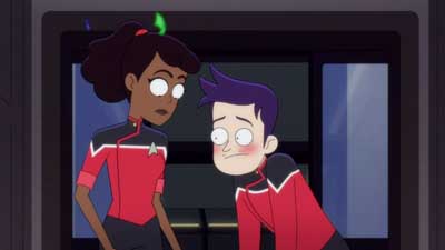 Star Trek: Lower Decks Screencaps "Shades of Green" (S5:E2)
