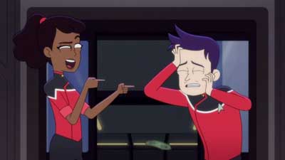 Star Trek: Lower Decks Screencaps "Shades of Green" (S5:E2)