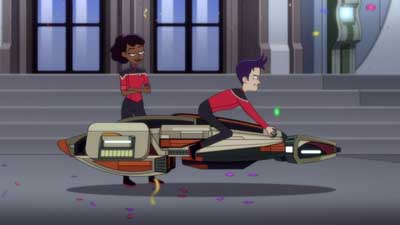 Star Trek: Lower Decks Screencaps "Shades of Green" (S5:E2)