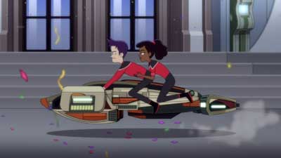 Star Trek: Lower Decks Screencaps "Shades of Green" (S5:E2)