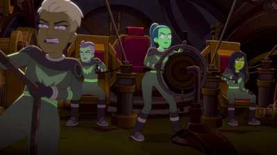 Star Trek: Lower Decks Screencaps "Shades of Green" (S5:E2)
