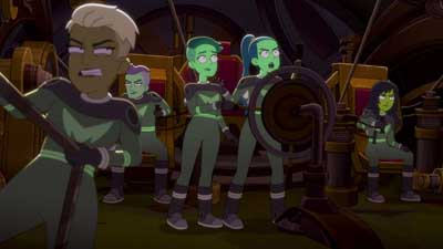 Star Trek: Lower Decks Screencaps "Shades of Green" (S5:E2)