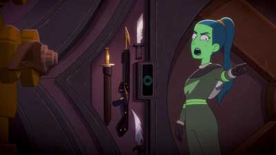 Star Trek: Lower Decks Screencaps "Shades of Green" (S5:E2)