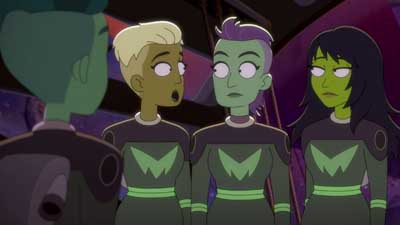 Star Trek: Lower Decks Screencaps "Shades of Green" (S5:E2)