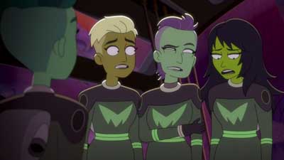 Star Trek: Lower Decks Screencaps "Shades of Green" (S5:E2)