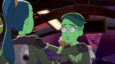 Star Trek: Lower Decks Screencaps "Shades of Green" (S5:E2)