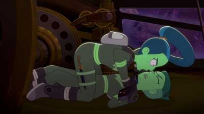Star Trek: Lower Decks Screencaps "Shades of Green" (S5:E2)