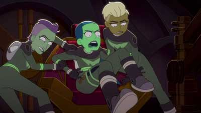 Star Trek: Lower Decks Screencaps "Shades of Green" (S5:E2)
