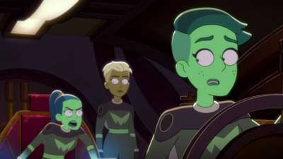Star Trek: Lower Decks Screencaps "Shades of Green" (S5:E2)