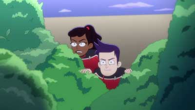 Star Trek: Lower Decks Screencaps "Shades of Green" (S5:E2)