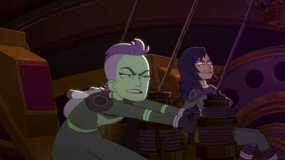 Star Trek: Lower Decks Screencaps "Shades of Green" (S5:E2)
