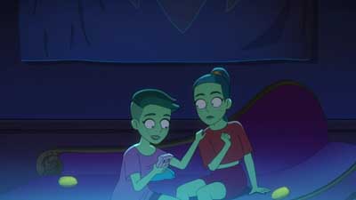 Star Trek: Lower Decks Screencaps "Shades of Green" (S5:E2)