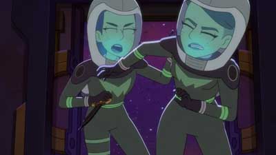 Star Trek: Lower Decks Screencaps "Shades of Green" (S5:E2)