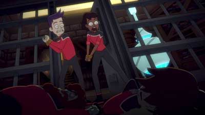 Star Trek: Lower Decks Screencaps "Shades of Green" (S5:E2)