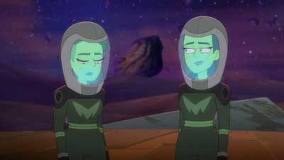 Star Trek: Lower Decks Screencaps "Shades of Green" (S5:E2)