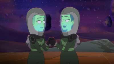 Star Trek: Lower Decks Screencaps "Shades of Green" (S5:E2)