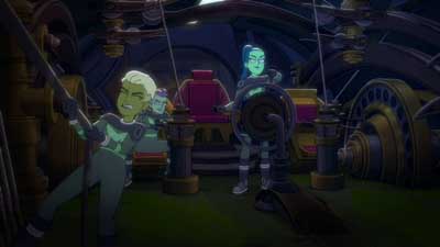 Star Trek: Lower Decks Screencaps "Shades of Green" (S5:E2)